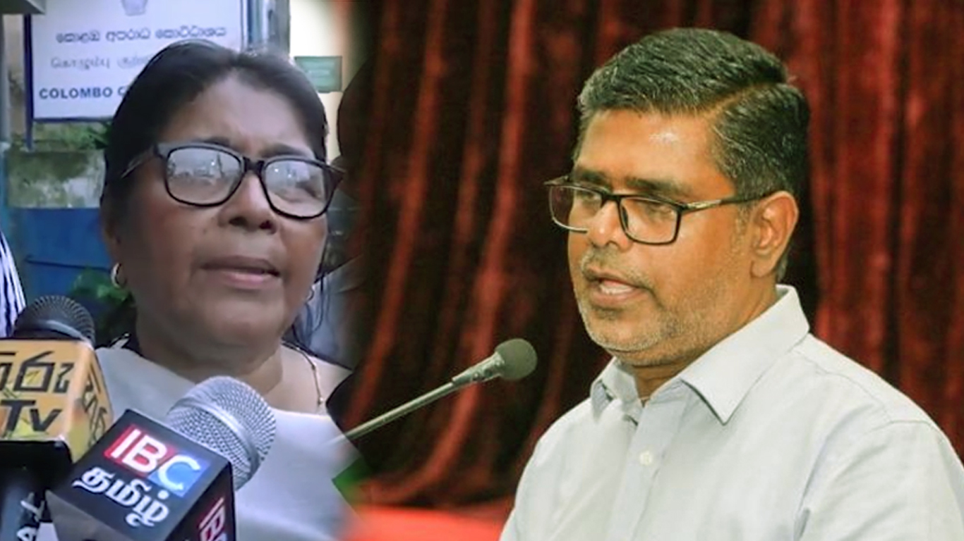 මුජිබර් රහුමාන් වහාම අත්අඩංගුවට ගන්න – කාන්තාවන්ගෙන් ඉල්ලීමක්!