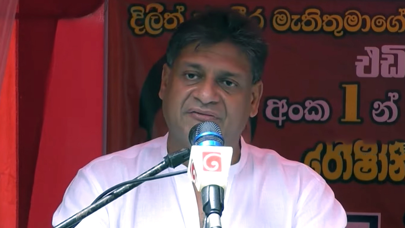 අනුර කුමාර ජනාධිපති සහෝදරයා ඉතා අමාරුවක වැටිලා ඉන්නේ. වැඩපිළිවෙල හාමු ගාව